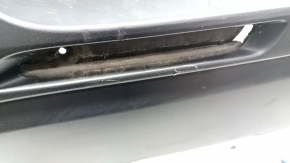 Rear bumper bare lower part Toyota Rav4 19 - without parking sensors, structure, scratches, broken mount