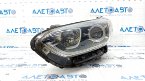 Headlight front left bare Kia Forte 19-21 halogen with bracket, sand, scratches