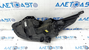 Headlight front right bare Kia Forte 19-21 halogen with bracket, sand, scratches