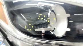 Headlight front right bare Kia Forte 19-21 halogen with bracket, sand, scratches