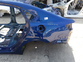 Quarter wing rear left Kia Forte 19-24 4d on the body blue