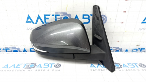 Side mirror right Toyota 4Runner 10-23 turn signal, backlight, graphite, 9 pins, scratches