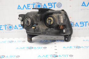 Headlight front left bare Jeep Compass 11-14 prerest light, sand, scratches, for polishing