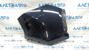 Rear bumper bare right Toyota Rav4 19- black