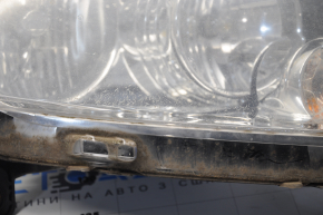 Headlight front right Jeep Compass 11-14 pre-rest light, varnish peeled, needs polishing