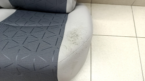 Rear row of seats 2nd row Toyota Rav4 19- cloth, combined gray, for cleaning, scratches