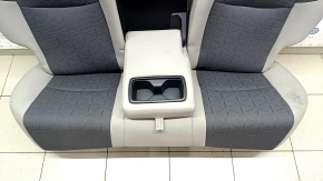 Rear row of seats 2nd row Toyota Rav4 19- cloth, combined gray, for cleaning, scratches