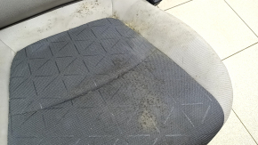 Passenger seat Toyota Rav4 19- without airbag, mechanical, cloth, combined gray, for dry cleaning, driftwood