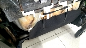 Passenger seat Toyota Rav4 19- without airbag, mechanical, cloth, combined gray, for dry cleaning, driftwood