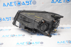 Headlight front right complete Jeep Compass 17- halogen, without fastening, scratches