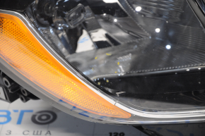 Headlight front right complete Jeep Compass 17- halogen, without fastening, scratches