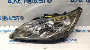 Front left headlight complete Lexus ES350 07-09 xenon, adaptive, broken glass, broken housing