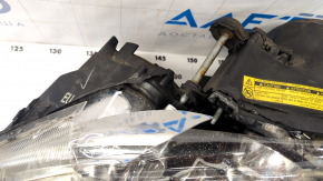 Front left headlight complete Lexus ES350 07-09 xenon, adaptive, broken glass, broken housing