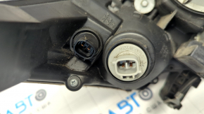 Front left headlight complete Lexus ES350 07-09 xenon, adaptive, broken glass, broken housing