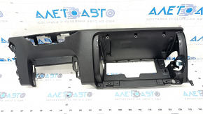 Front panel trim lower Kia Forte 19-24 black without backlight and start-stop, pokes