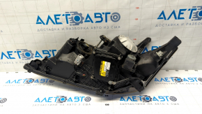 Front right headlight complete Lexus ES350 07-09 xenon, adaptive, for polishing, broken housing, broken mount