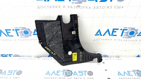 Front pillar trim lower left Kia Forte 19-24 black, worn