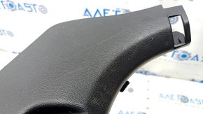 Front pillar trim lower left Kia Forte 19-24 black, worn
