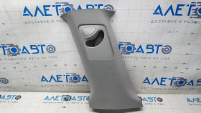 Center pillar trim upper belt left Tesla Model Y 20 - gray, needs cleaning, scuffs