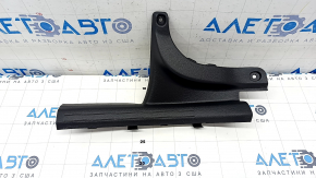Door sill trim rear left Kia Forte 19-24 4d black, scratches