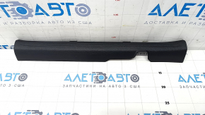 Door sill trim front right Kia Forte 19-24 black, scratches
