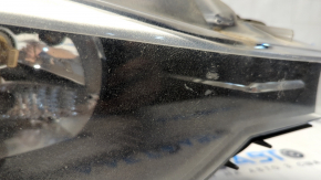 Headlight front right bare BMW 3 F30 12-15 halogen without fastening, spider web, no cover