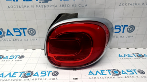 Lamp outer wing right Fiat 500L 14-17 prerest with frame, scratches