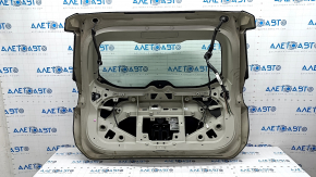 Bare tailgate with glass Nissan Rogue 14-20 graphite KAD, wiring cut