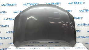 Hood bare Nissan Rogue 14-20 aluminum, graphite KAD, dented, poked, sawed off