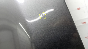 Hood bare Nissan Rogue 14-20 aluminum, graphite KAD, dented, poked, sawed off