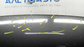 Hood bare Nissan Rogue 14-20 aluminum, graphite KAD, dented, poked, sawed off