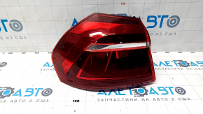 Light outer wing left VW Passat b8 16-19 USA halogen dark