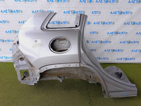 Quarter wing rear right Jeep Cherokee KL 19 - sawed off, silver, pokes