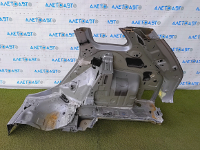 Quarter wing rear right Jeep Cherokee KL 19 - sawed off, silver, pokes