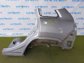 Quarter wing rear left Jeep Cherokee KL 14 - sawed off, silver, pokes