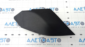 Left center console trim Kia Forte 19-24 black