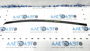 Upper rear left door molding Kia Forte 19-24 4d black, broken fastening