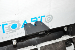 Tesla Model X 16-21 lower trunk door trim complete black, scratches, rubbed