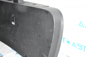 Tesla Model X 16-21 lower trunk door trim complete black, scratches, rubbed