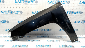 Front left wing Jeep Compass 11-16 black PX8