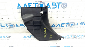 Front pillar trim left lower Toyota Rav4 19- black, scratches