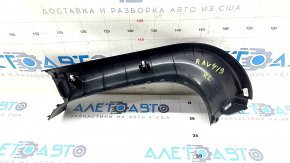 Left trunk door trim Toyota Rav4 19 - black, scuffs