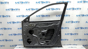 Door bare front right Nissan Rogue 14-20 graphite KAD, dents, bump