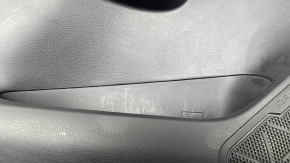Door trim card front left Toyota Rav4 19 - black and gray leather, scratches, abrasions, nicks, for dry cleaning