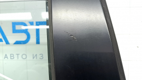 Door assembly rear right Nissan Rogue 14-20 graphite KAD, scratches on the trim, scratches in the paint