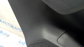 Door trim card rear right Toyota Rav4 19 - black and gray leather, scratches, abrasions, for dry cleaning