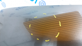 Front left wing Nissan Rogue 14-20 graphite KAD, dents
