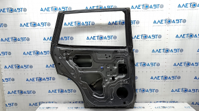 Bare rear left door Nissan Rogue 14-20 graphite KAD, dents, bumps