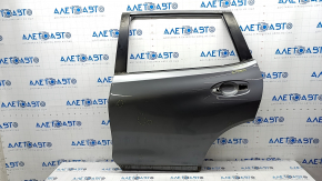 Bare rear left door Nissan Rogue 14-20 graphite KAD, dents, bumps