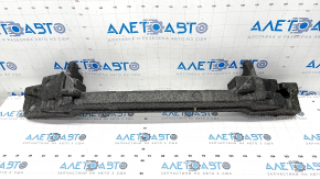 Nissan Rogue 17-usa front bumper absorber broken guides, dented